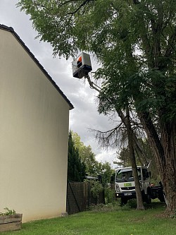 Travaux près des habitation